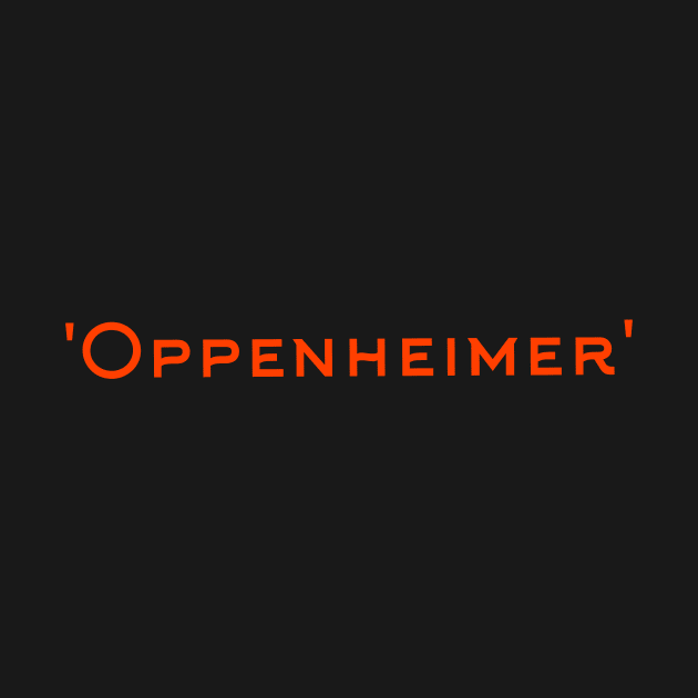 Oppenheimer by Abdelshob