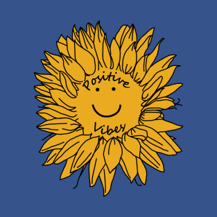 Positive Vibes Sunflower T-Shirt