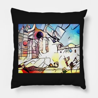 Kandinsky meets Mallorca, motif 4 Pillow