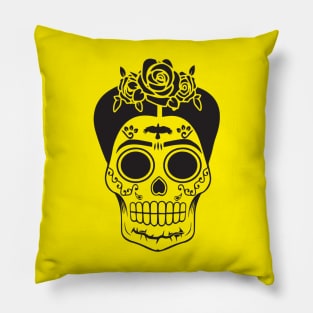 Frida Kahlo Dia de los muertos Pillow