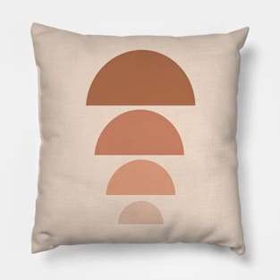 Half Moon Print Pillow