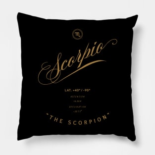 Scorpio Pillow