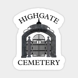Highgate Cemetery Magnet