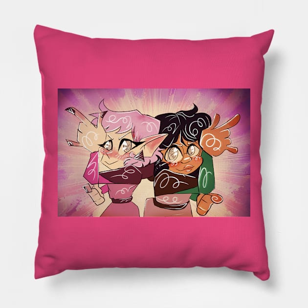 sailor witches Pillow by wheeliescoot