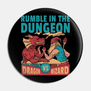 Dragon Arm Wrestling Wizard Pin