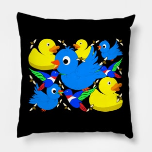 The Birds and the Bees Pillow