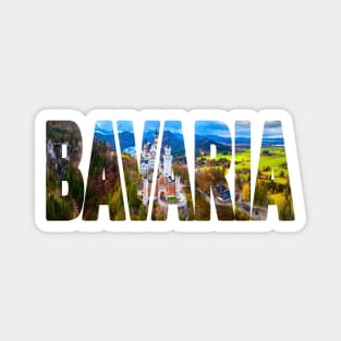 BAVARIA - Germany Dream Castles Magnet