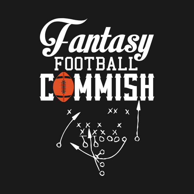 Fantasy Football Commish T Shirt Funny Sports Shirt Football by ididafunny