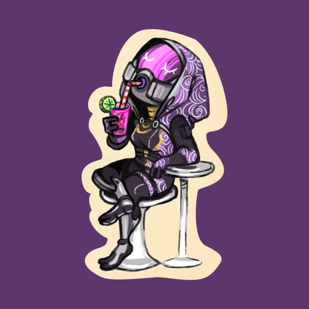 A Little Tali Never Killed Nobody by doodlownick