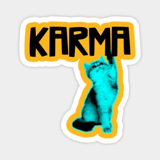 Karma Kitten Magnet