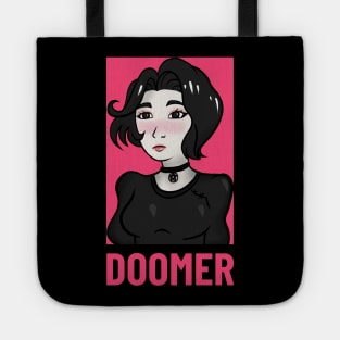 Doomer Girl Meme Apparel Tote