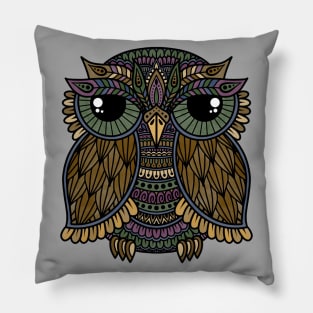 Zen Owl Pillow