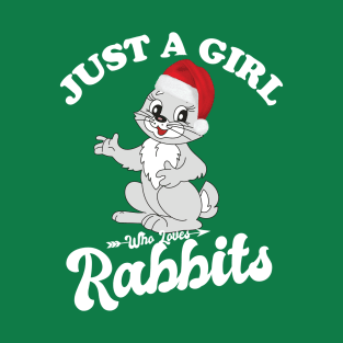 Just A Girl Who Loves Rabbits T-Shirt