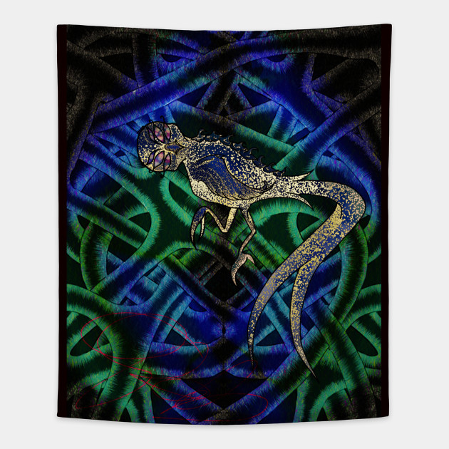 Midnight Bird Tapestry