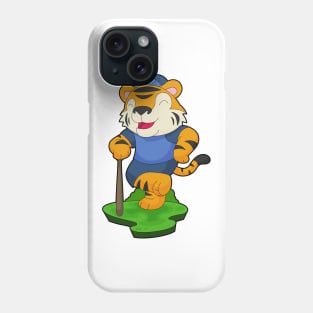 Tiger Baseball Baseball bat Phone Case