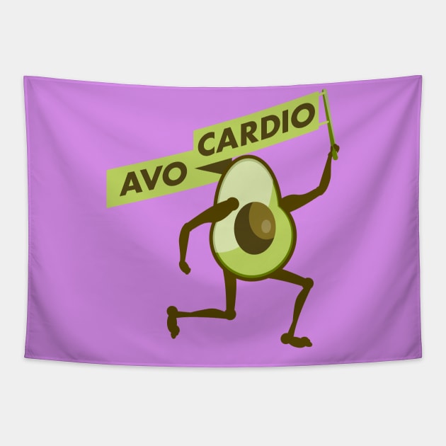 Avo cardio Tapestry by mailboxdisco