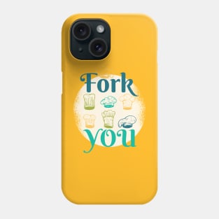 Fork You Graphic Tee Phone Case