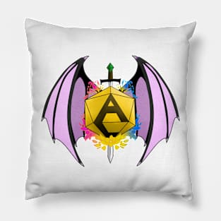 Colorful  Dice (Adventure Loot) Pillow