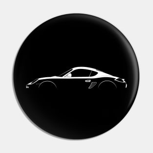 Porsche Cayman (987) Silhouette Pin