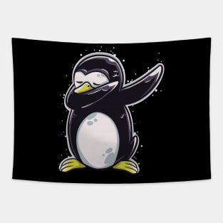 Funny dab dance Penguin shirts - gift for men, women, kids Tapestry