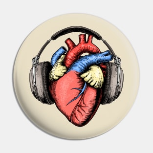 Heart Beats Pin