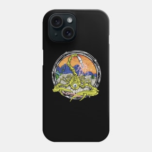 High on Scorpion Yellow Phone Case