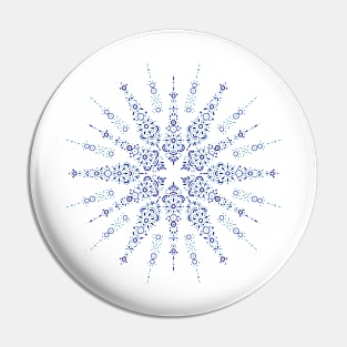 Snowflake No 2 Pin