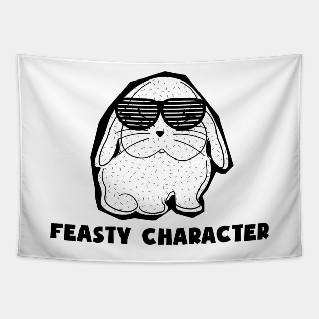 Feaster character Bunny Tapestry by CraftCloud