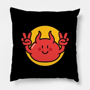 Devil Say Hi Pillow