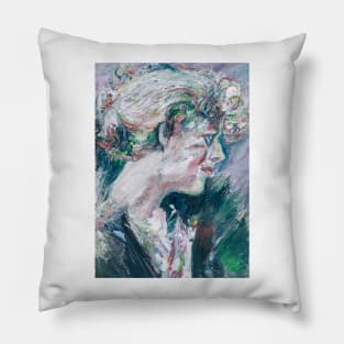 LOU ANDREAS SALOME oil portrait Pillow