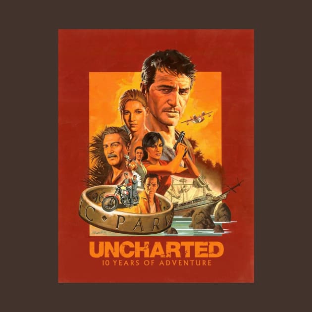 Uncharted 10 Years Of Adventure by HamiltonSenju