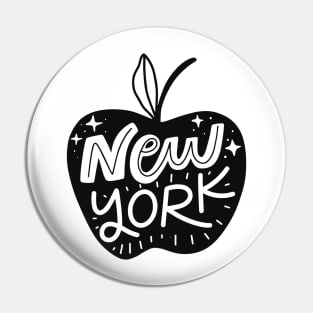 New York, Big Apple Pin