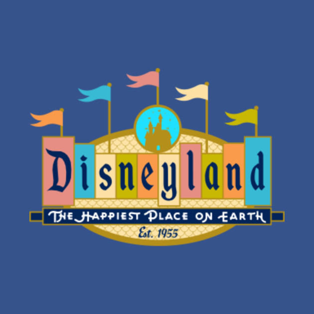 Vintage Disneyland Sign - Disneyland - Hoodie | TeePublic