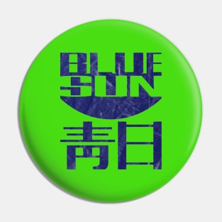 Blue Sun Logo Pin