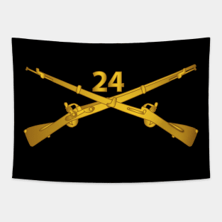 24th Infantry Regiment Branch wo Txt Tapestry