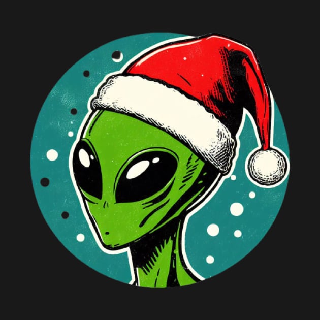 christmas alien by Anthony88