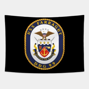 USS Farragut  (DDG - 99) wo Txt Tapestry