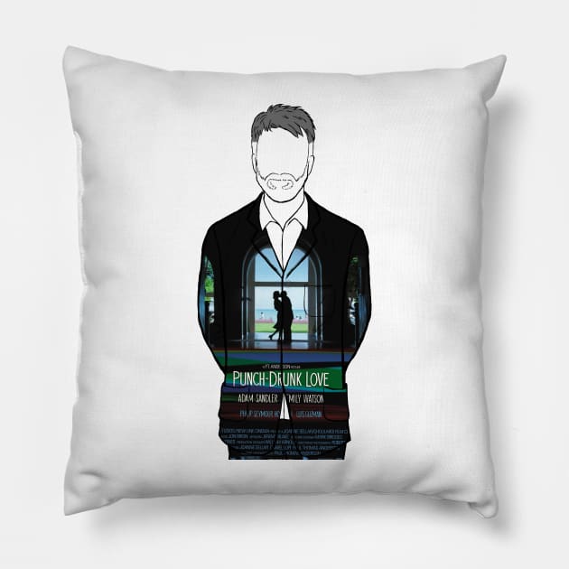 PT Anderson Director of Punch Drunk Love Pillow by Youre-So-Punny