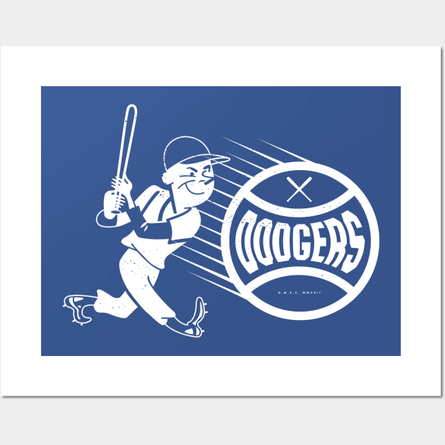 Baseball - Vintage Brooklyn Dodgers  Art Print for Sale by