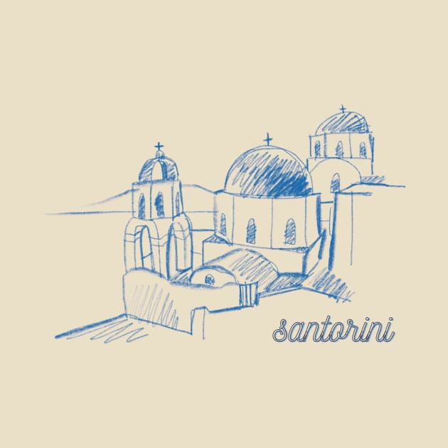 Santorini Buildings by Gryaunth