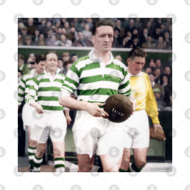 Jock Stein leading out Celtic by AndythephotoDr