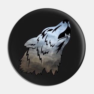 Night Howl - Wolf Pin