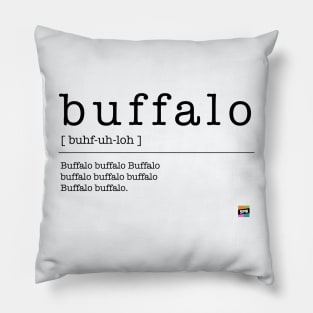 SPM Buffalo buffalo Buffalo buffalo buffalo buffalo Buffalo buffalo Pillow