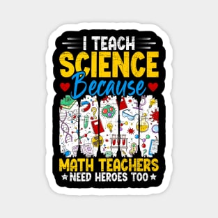 Funny Science Teacher Chemistry Biology Physics Magnet