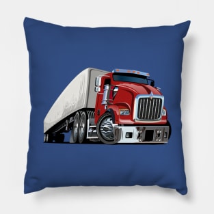 Cartoon truck Pillow