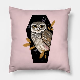 Owl coffin Pillow