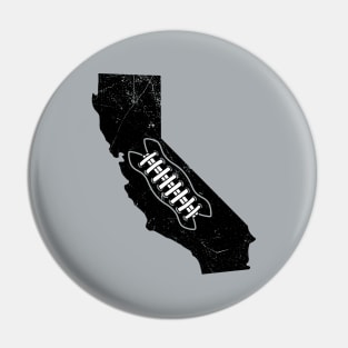 California Football, Retro - Silver Pin