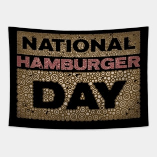 NATIONAL HAMBURGER DAY Tapestry