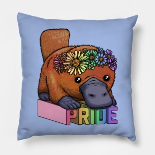 Platypus Pride Pillow