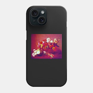 'Flowers Middle Summer' by Henri Fantin-Latou REMASTERED TECHNICOLOR Phone Case